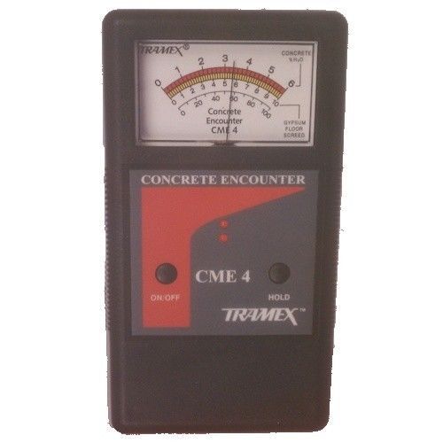 Tramex concrete encounter moisture meter cme4 for sale