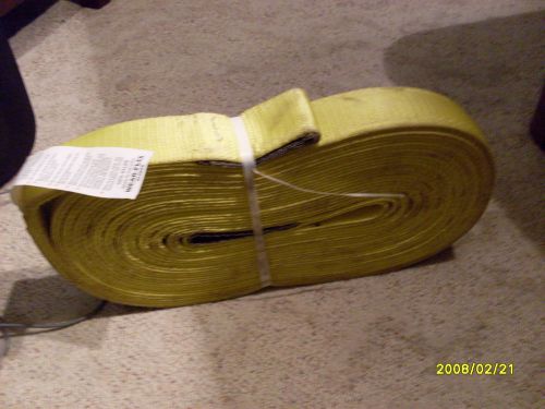 Wear Flex Sling Tow Strap 2&#034; by 30Ft  40000 LBS rated capacity