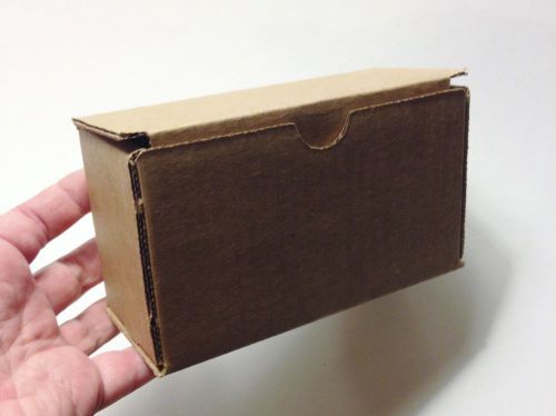 M01173 1 small sturdy shipping mailing box 6&#034; x 3&#034; x 2.5&#034; cardboard 6x3 for sale