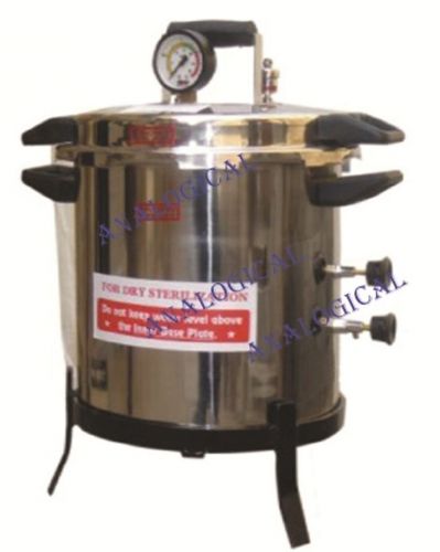 AUTOCLAVE PORTABLE ASI FREE SHIPPING USE IN LAB &amp; MEDICAL HEALTHCARE