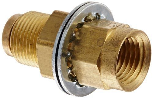 Eaton weatherhead 1873x4x4 brass ca360 d.o.t. air brake tube fitting, female for sale