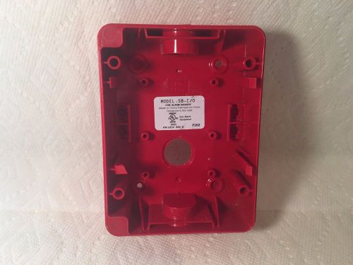 Fire lite sb-i/o fire alarm back box for bg-12 series pull stations for sale
