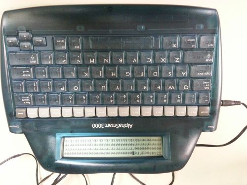 AlphaSmart 3000 Portable Laptop Keyboard Word Processor