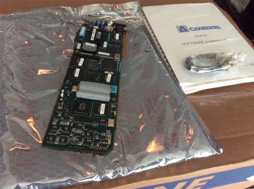 CANBERRA PCA3-48 8192 CHANNEL MCA ANALYZER CARD EMS 221000H SOFTWARE NEW $ 989