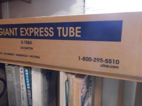 6&#034; X 38&#034; Triangle Shipping Tubes Box 20pc