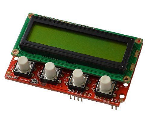 Shield-lcd-16x2 arduino serial lcd display shield with buttons for sale