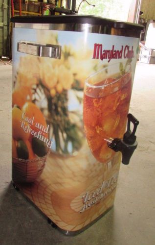 Curtis 3.5 gallon iced tea dispenser stand w/ handles **xlnt** for sale
