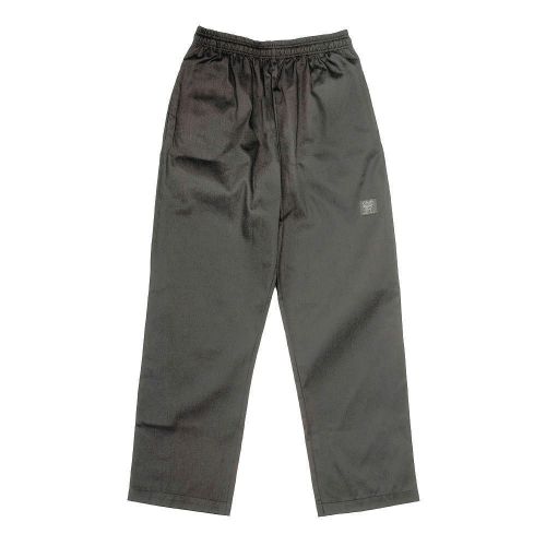 CHEF REVIVAL  Chef Pants, Baggy, Unisex, Black, M, NEW, FREE SHIPPING, $1AEC$