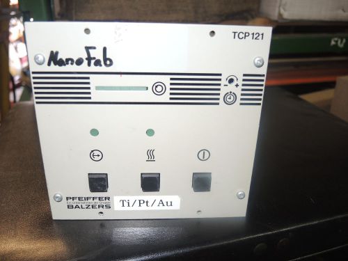 Pfeiffer balzers tcp-121 turbo pump controller for sale