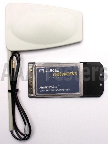 Fluke analyze air wifi spectrum analyzer card 4 optiview ii iii laptop pcmcia for sale