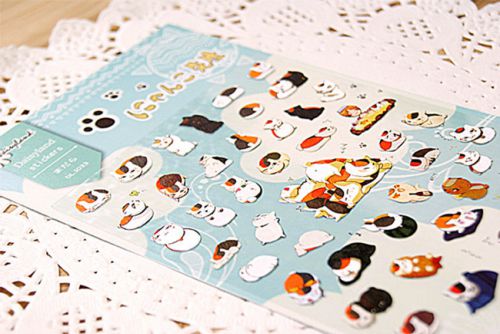 1 sheet Cat Scrapbooking Calendars notebook diary Planners Decoration stickers