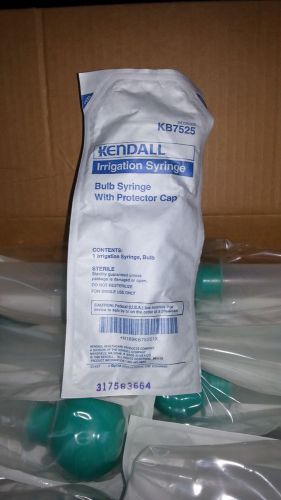 Box Of 50 Sealed Kendall Irrigation Syringes KB7525