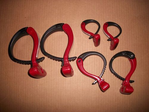 6 Total NEW Gardner Bender Cable Wraptor in 3 sizes - 2&#034;, 3&#034; and 4&#034; Raptor