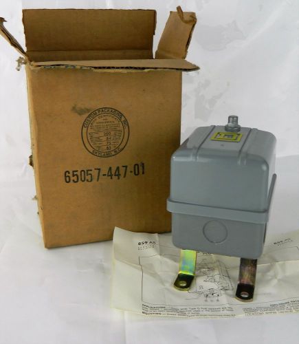 New in box genuine square d class 9036 type gg-2 series c open tank float switch for sale