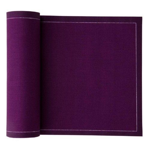 Mydrap sa11/802-2 cotton cocktail napkin, 4.3&#034; length x 4.3&#034; width, aubergine for sale