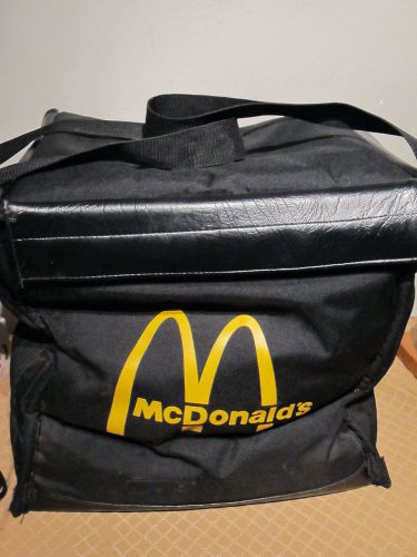 MCDONALD&#039;S HOT / COLD FOOD RESTAURANT DELIVERY INSULATED COOLER CARRY BAG  NICE