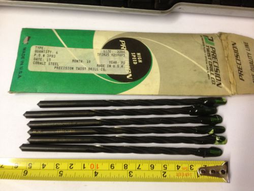 PRECISION TWIST DRILL CO. SIZE 2280 PACKAGE OF 6