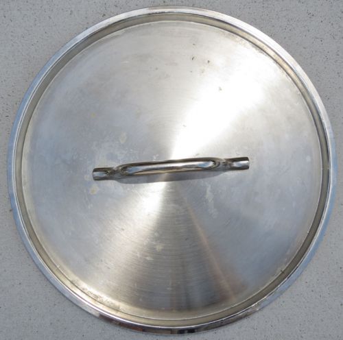 Replacement Stainless Steel Commercial Kettle Lid, Stock Pot, Spare Only