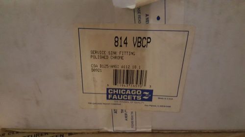 Chicago Faucets 814 VBCP Service Sink Fitting