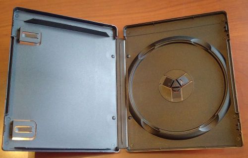 New 3 Pk 14 mm Black Media Storage Box Blu-Ray PS3 Holder PlayStation 3 Case