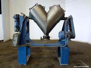 Used- twin shell blender, approximate 20 cubic feet, 304 stainless steel. (2) 18 for sale