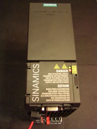 Siemens Sinamics G120C DP 6SL3210-1KE12-3AP1 480V/1HP Variable Speed Drive