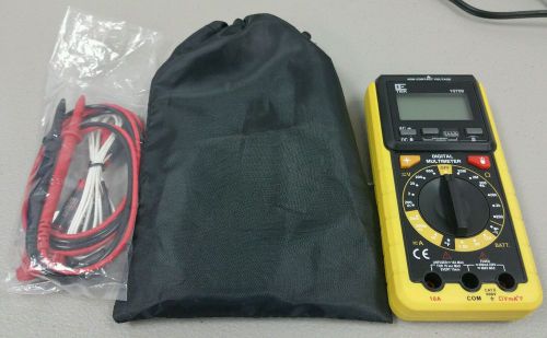 ETEK - Digital Multimeter- Model 10709 Temperature Testing Led Voltage Meter