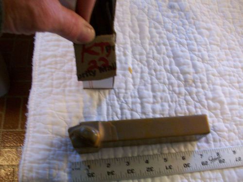 Nos !! heavy kysor-dijet indexable tool holder metal lathe 7&#034; long 1&#034;  x 1 1/2&#034; for sale