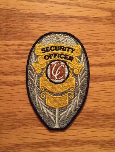 Security Officer Badge Patch, • FREE SHIPPING.•