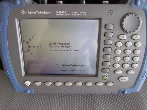HP Agilent Keysight N9340A 100KHz - 3GHz Spectrum Analyzer PA3 With Pre Amp