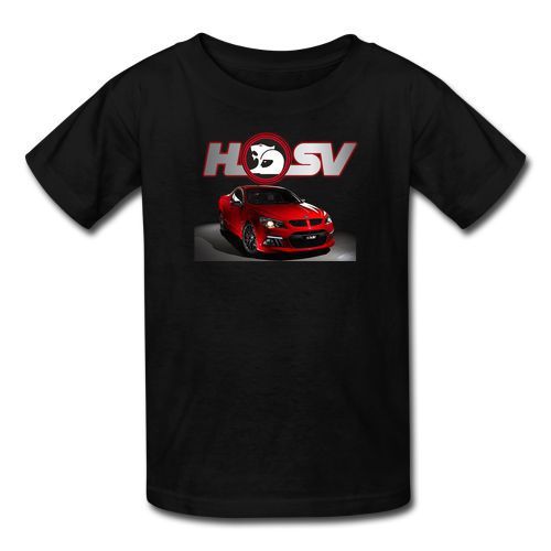 HSV Holden Red Car Logo Mens Black T-Shirt Size S, M, L, XL - 3XL