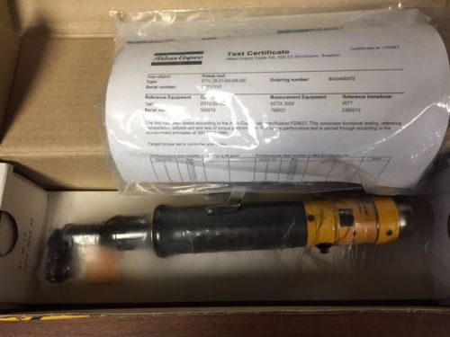 Atlas copco etv dl21-04-i06-qc nutrunner torque gun screwdriver - nib! for sale