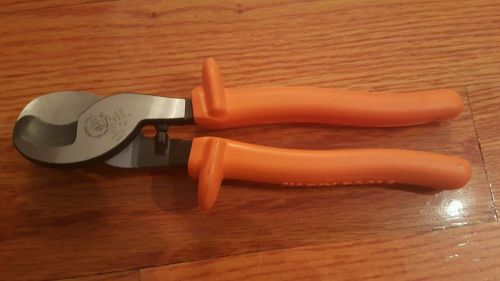 NEW Klein Tools 63050-INS Insulated High Leverage 10&#034; Cable Cutters
