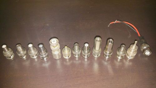 Lot of 13 BNC Male Terminator Connector