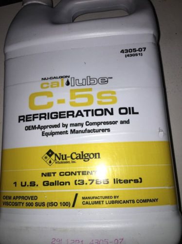 Nu-calgon c-5 refrigerant oil (6) 1 us gallon 4305-07 for sale