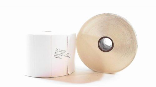 Zebra thermal transfer paper 2pk label rolls office 3x1&#034; printer supplies kidz for sale