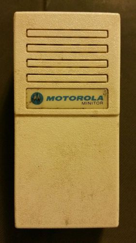 Vintage Motorola Minitor fire rescue EMS pager RS2
