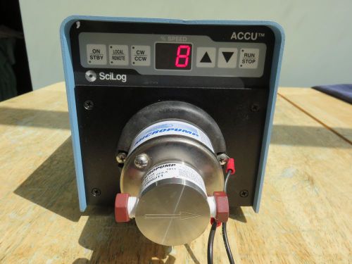 SciLog Pump drive with Micropump 81113 low-flow pump head 81113-1011 guaranteed