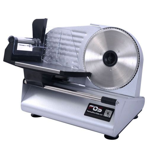 Deli Meat Food Cutter 7.5&#034; Blade Electric Meat Slicer Cheese Kitchen Home NEW