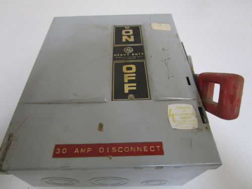 GENERAL ELECTRIC SAFETY SWITCH THN3361 *NEW OUT OF BOX*