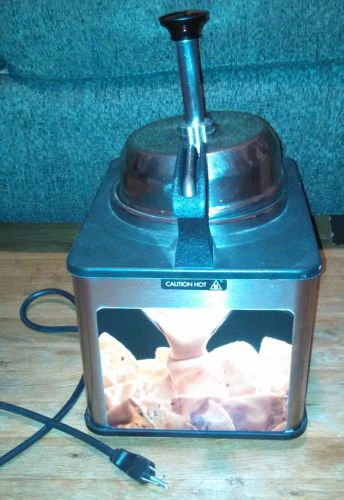 VERY GENTLY USED 2X SERVER NACHO CHEESE WARMER PUMP