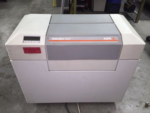 Agfa selectset 5000 imagesetter select image setter clean condition includes rip for sale