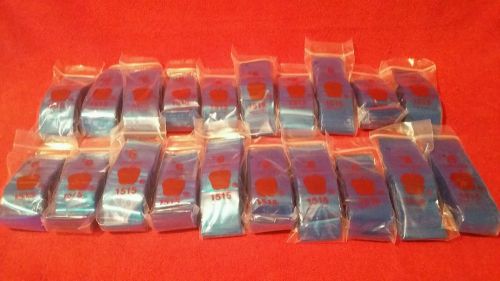 1.5&#034;x 2&#034; Ziplock Bags Mini 1515 Apple Blue Resealable  Zip Seal Baggies 2000 Pcs