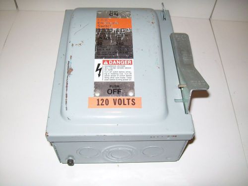 Ite jn321 general duty vacu-break switch with clampatic contacts for sale