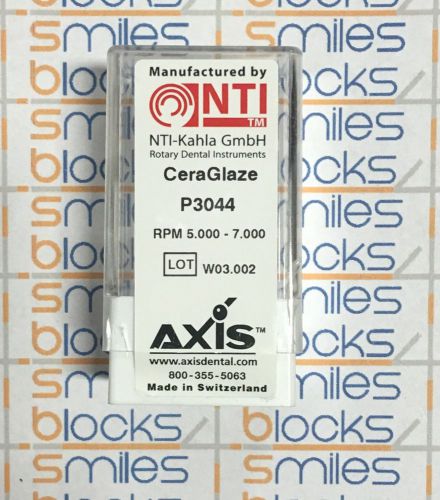 Nti axis dental ceraglaze p3044 / 50% off retail / save now!! for sale
