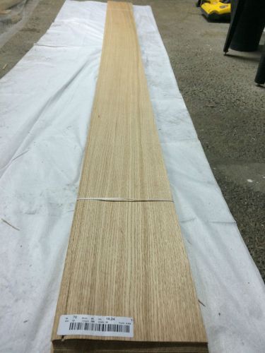 AAA European white oak wood veneer 7.87&#034; x 112&#034;  (raw) bundle 32 sheets