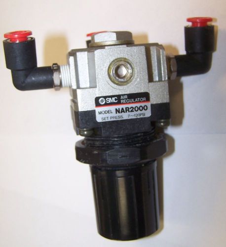 SMC Corporation NAR2000 Air Pressure Regulator Used