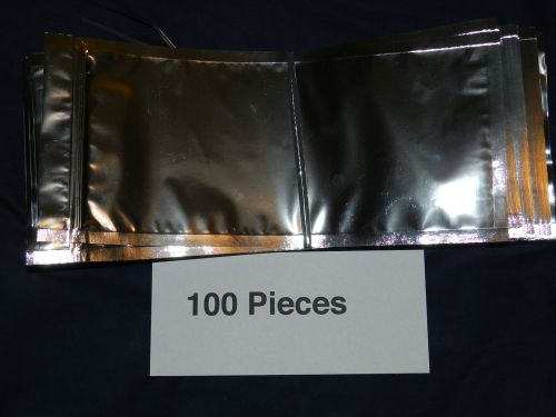 6 1/4&#034; X 14&#034; inch High Quality aluminium foil ziplock poly bag