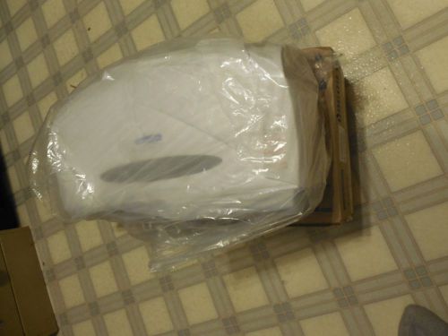 KIMBERLY - CLARK Mod Coreless JRT Twin Roll Tissue Dispenser White,NEW