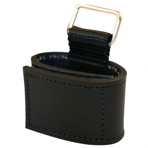 Boston Leather 9127-1 Plain Black Nickel Buckle Glove Strap For Corrections